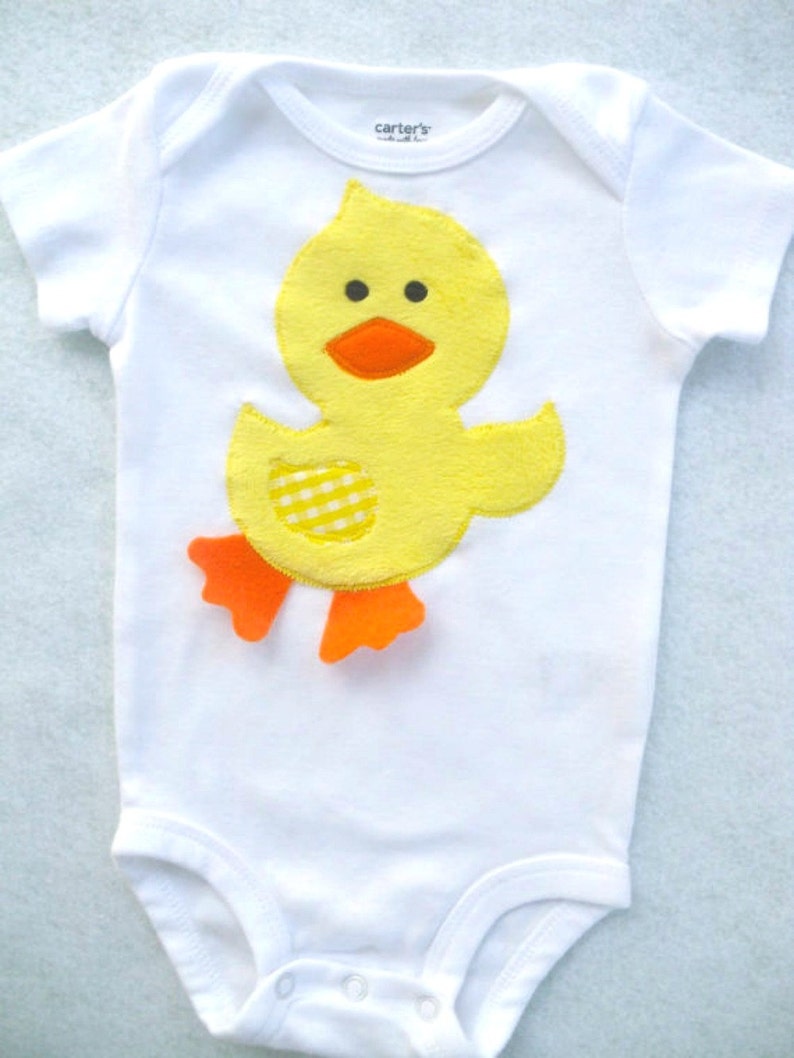 Baby Duck Bodysuit image 1