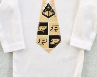 Purdue Tie Bodysuit