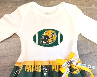 Green Bay Packers Dress/ baby/toddler
