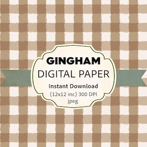 Seamless Checkered Pattern, Classic Gingham Digital Paper,Minimal Textile Design, Digital Paper, scrapbook paper, wallpaper.