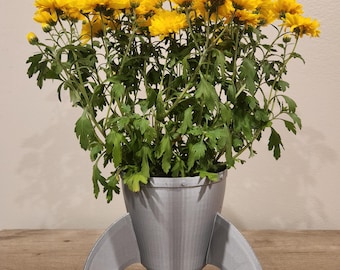 Rocket Planter | Unique 3D Printed Plant Pot | Modern Home & Office Decor, Space Lover Gift