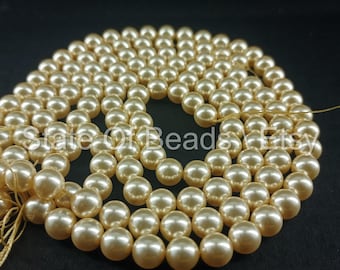 Swarovski 5810 Round Crystal Pearls for Jewelry Making, Available in Various colors - BBI1881
