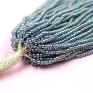 Perles De Rocaille Japonaises 11/0 - 30g Bleu Opaque | Bijoux Artisanaux DIY