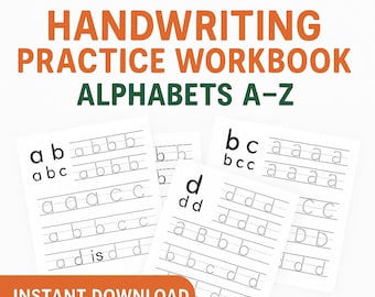 Alphabet Tracing Worksheets: A-Z Handwriting Practice (Printable PDF)