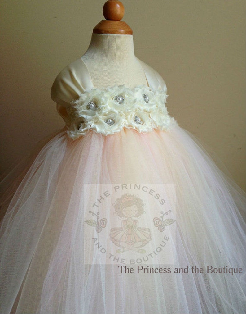 light pink dress baby dress child dress wedding dress blush dress flower girl dress ivory flower girl dress flower girl dresses