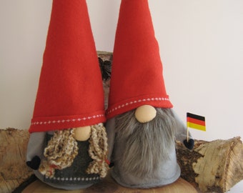 German Flag Scandinavian Gnome