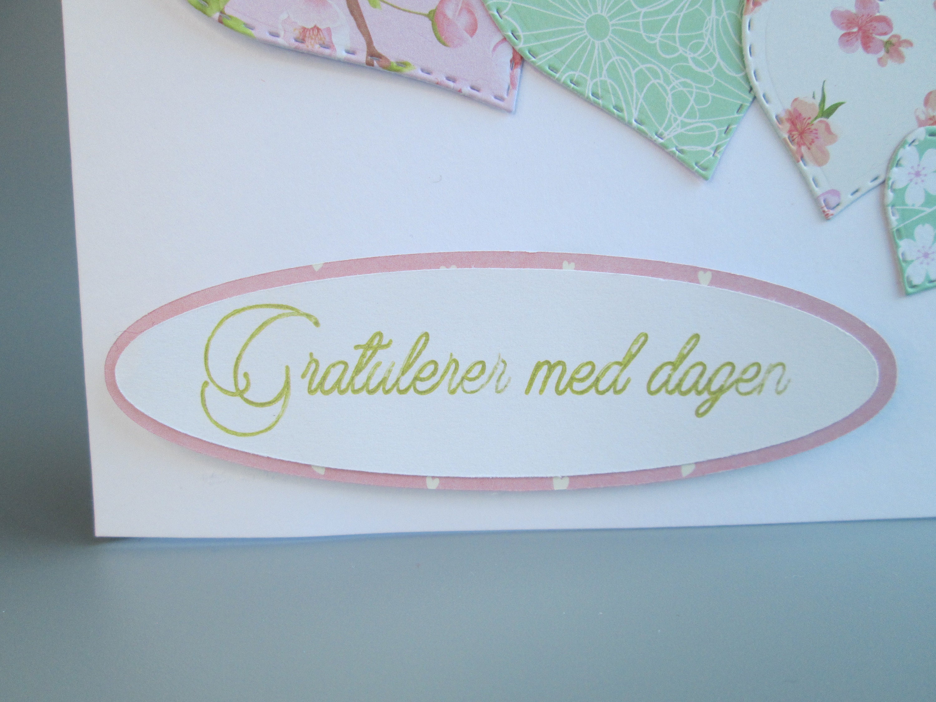 Gratulerer Med Dagen Card: Norwegian Birthday Card With Heart - Etsy, image size:3000x2250