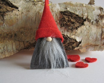 Nisse Tomte Scandinavian Gnome Christmas Tree Hanging Decoration