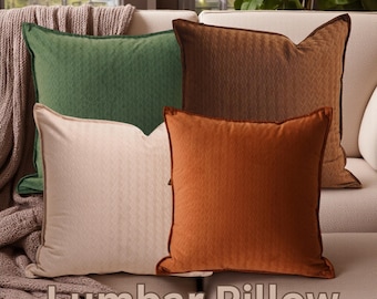 Poduszka lędźwiowa i pokrowiec: nowoczesne poduszki na sofę i łóżko