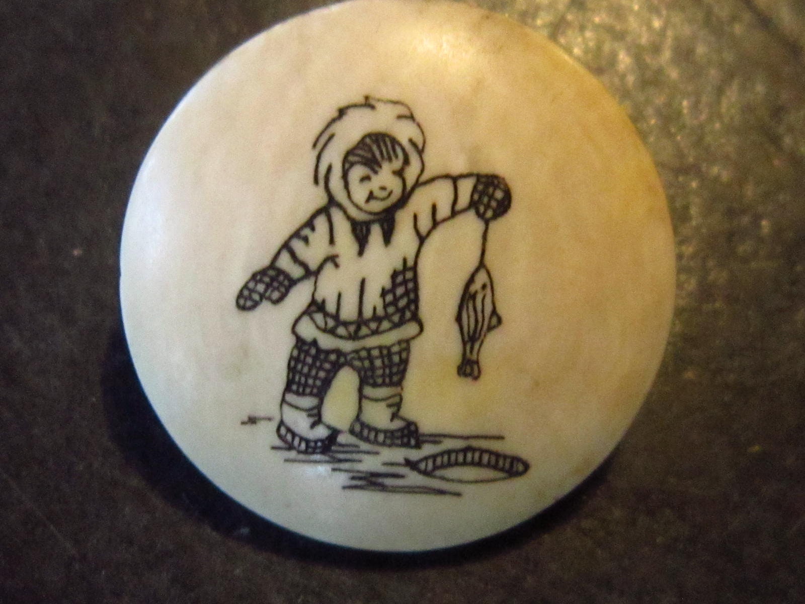 Eskimo Scrimshaw - Etsy