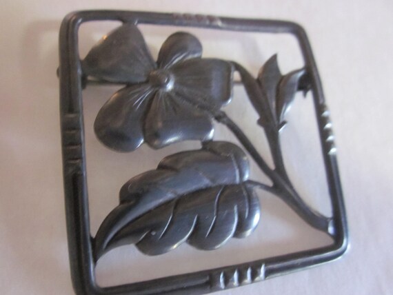 signed danecraft sterling pin brooch, sterling je… - image 3