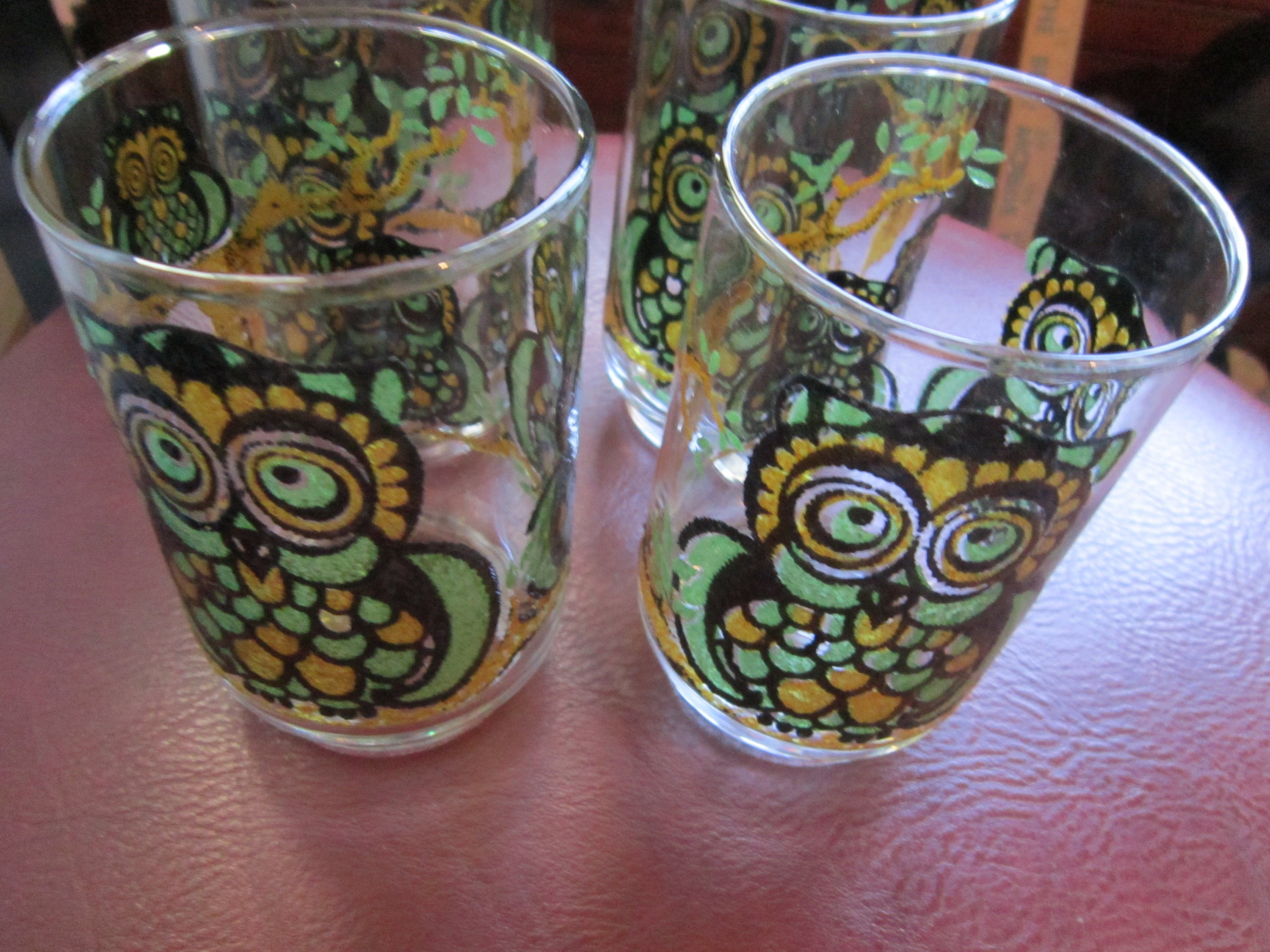 16oz owl shaped juice party drinking