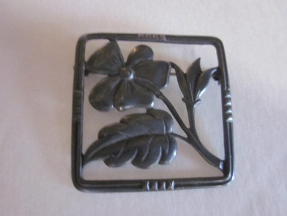 signed danecraft sterling pin brooch, sterling je… - image 1