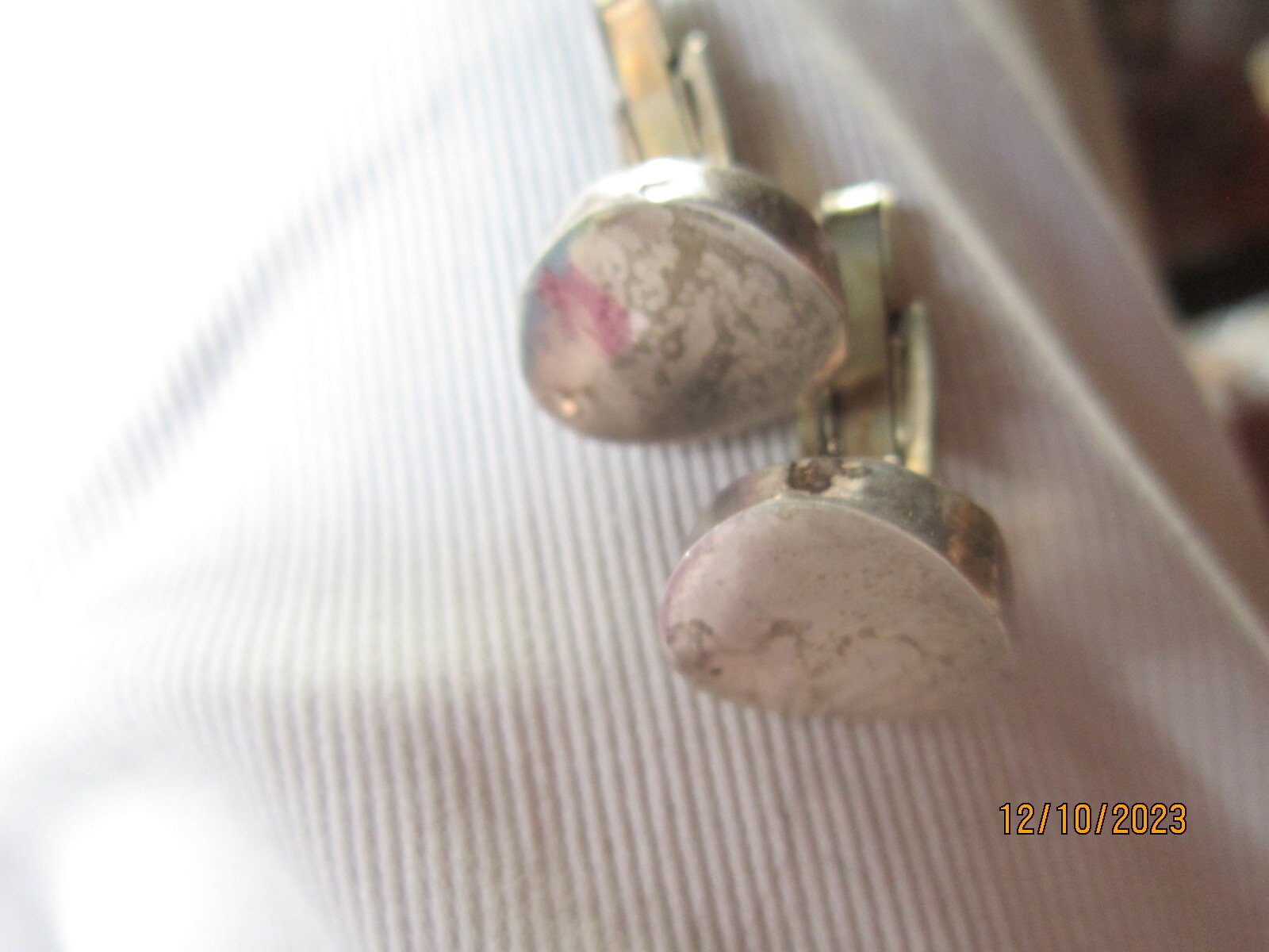 Boutons De Manchette Fantaisie - Visage Original Huecho En Mexico, Modèle Unique
