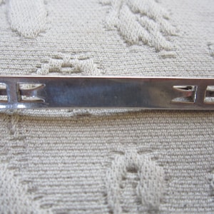 vintage sterling bar pin, brooch, vintage sterling jewelry, pins..2 1/2&quot;