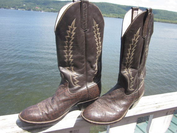 anderson bean boot co. boots, cowboy boots, wester