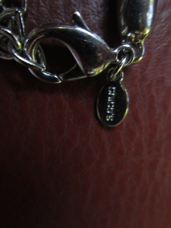 large chico's statement piece colored stone neckl… - image 4