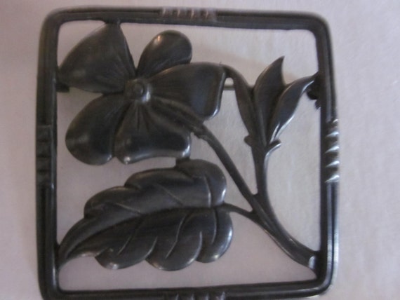 signed danecraft sterling pin brooch, sterling je… - image 2