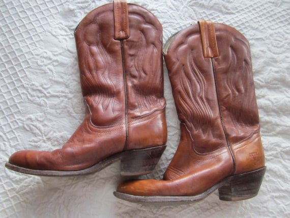 wmns sz 9 FRYE cowboy boots western boots, womens