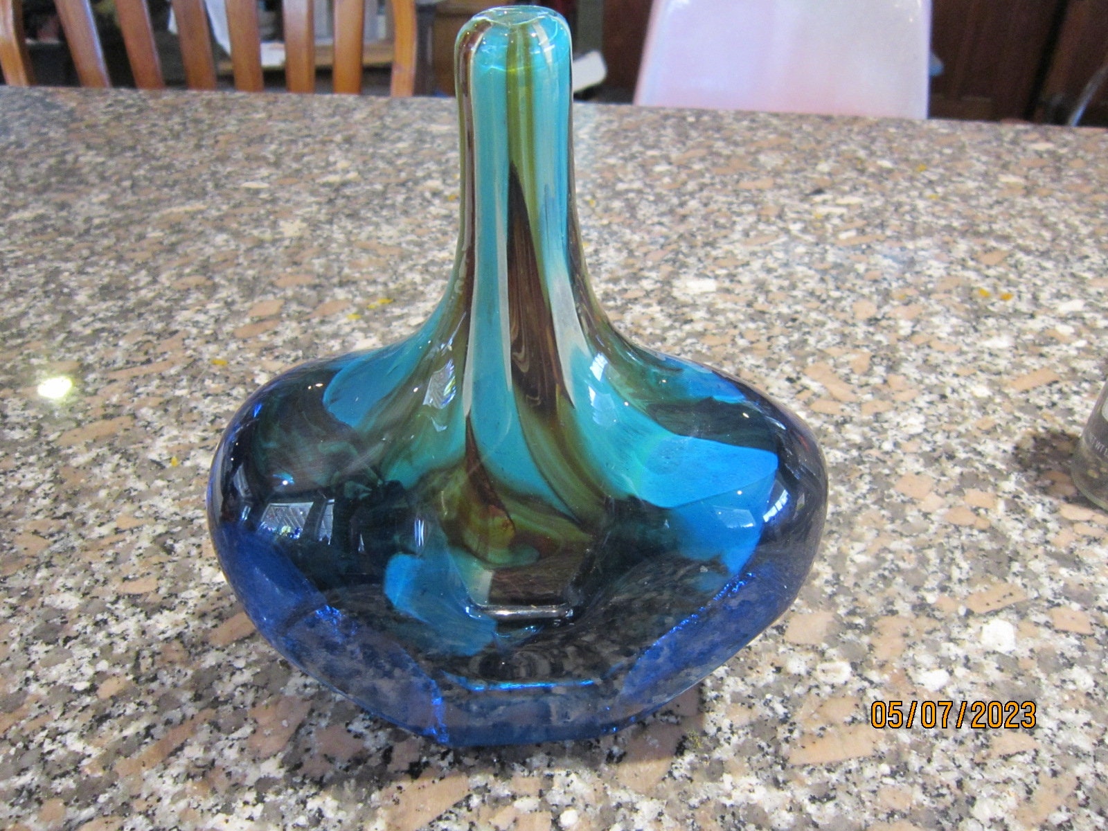 マルタガラス　イムディーナ ガラス 瓶 マルタガラス　Mdina Glass マルタの伝統工芸の一つとして上げられる「ガラス細工」✨ 色とりどり