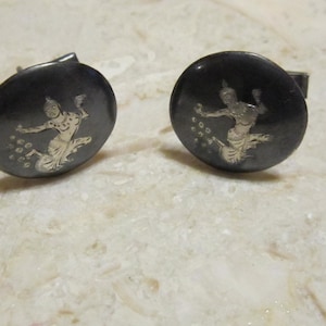 boutons de manchette sterling siam sterling bijoux