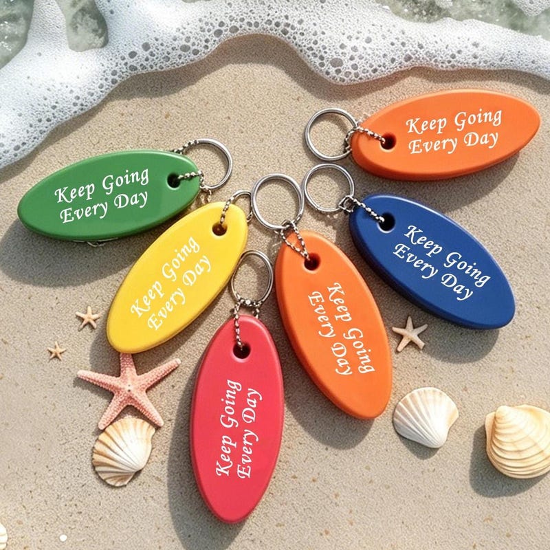 Custom Floating Keychain - Etsy
