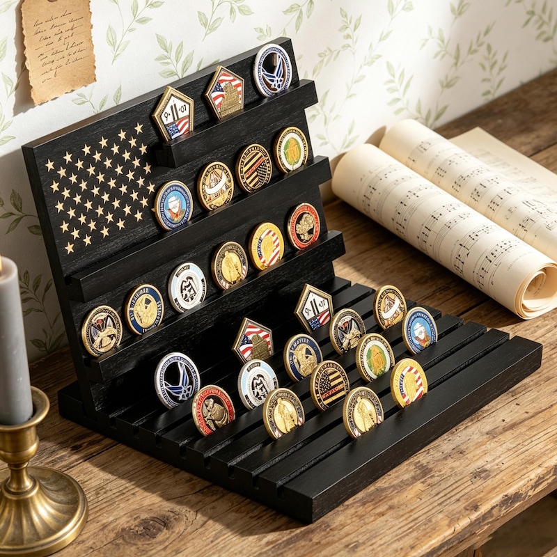 Unique Army Coin Racks Military Coin Holder - Etsy