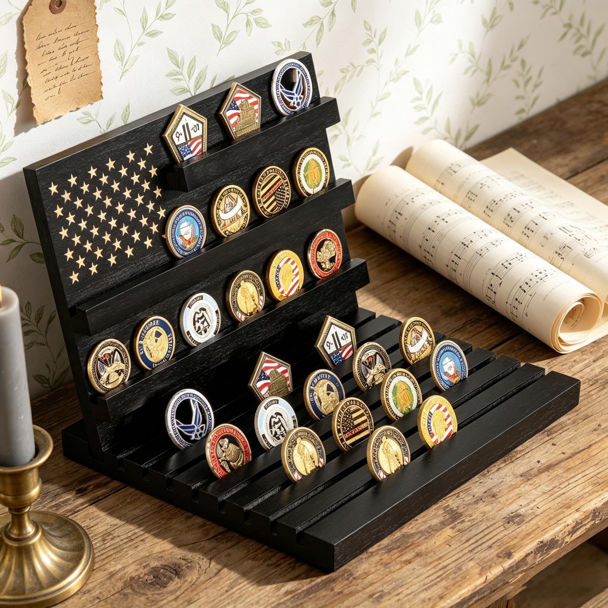 Wooden coin cabinet - Etsy 日本