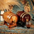 Personalized Engraved Wine Barrel 1L 3L,Wood Bourbon Barrel,Whiskey Cask,Wood Gifts For Him,Birthday Gift For Husband,Unique Gift For Dad