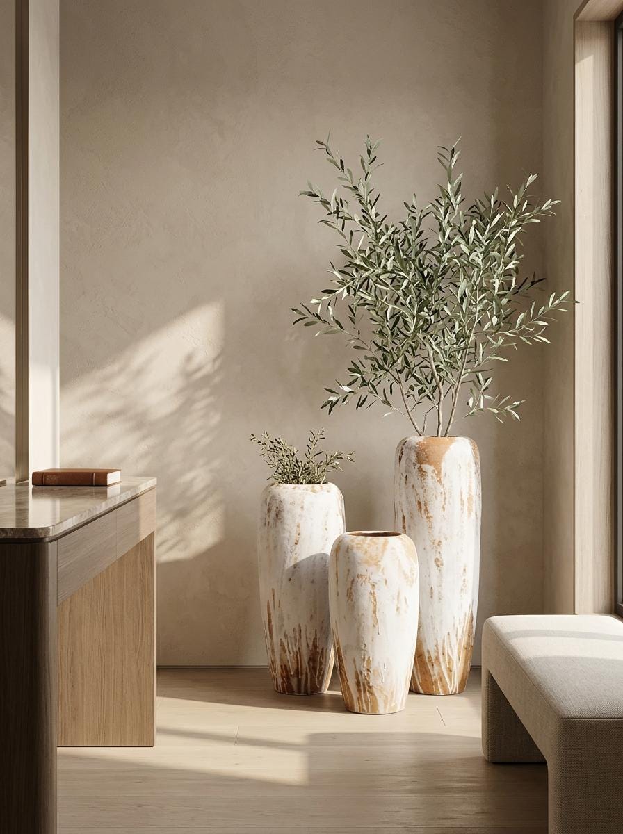 40cm tall vase