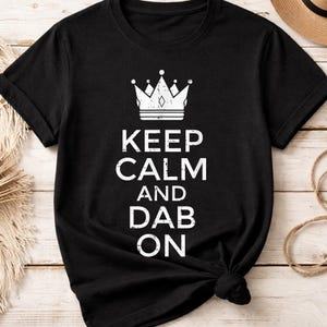 Håll lugnet och dutta på PNG, roligt meme-citat PNG, dab dance humor design, roligt talesätt för gamer, sublimering PNG, Cricut-fil, omedelbar nedladdning