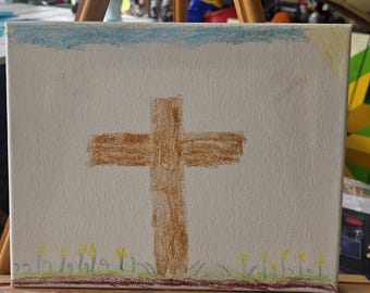 10 in X 8 in canvas painting