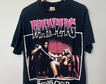 Best Shirt Vintage Danzig 5 Blackacidevil Vintage Retro T Shirt