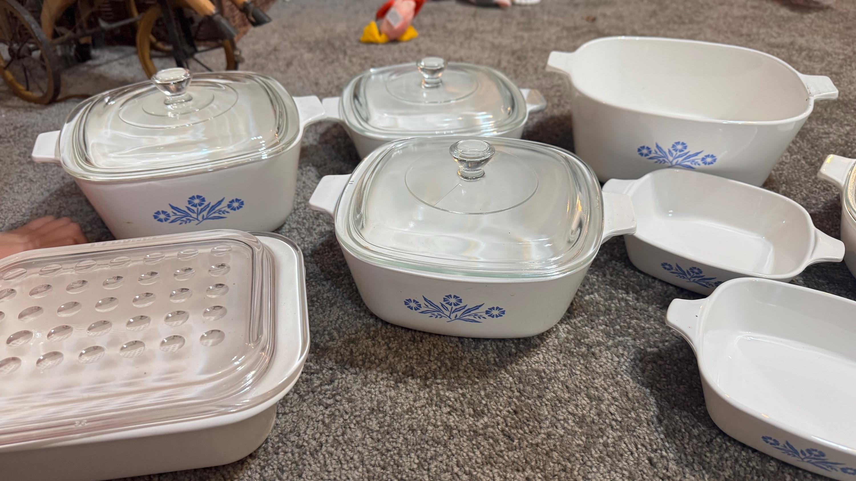 CORNINGWARE Creations STONEWARE 調理器具セット Corningware Pieces With Lids (34 Pieces)** Buy All MIX & MATCH