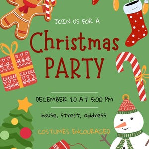 Christmas Party Invitation