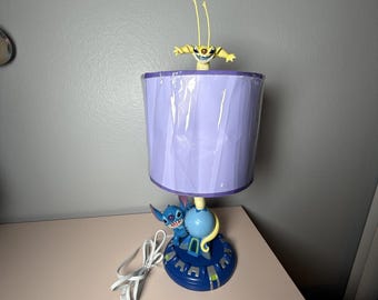 Rare Disney Lilo and Stitch Experiment 626 Cousin Sparky Lamp VTG/Retired READ