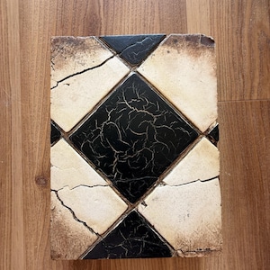 Sid Dickens Memory Blocks T-23 Checkers Checkerboard Harlequin Tile Retired