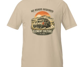 Honda Element Inspired Tee - "No Roads Required" T-Shirt