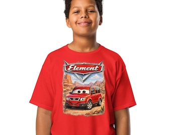 Honda Element Inspired Youth/Kids Tee - "Cars"