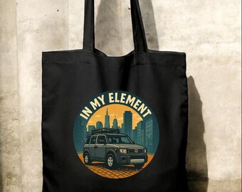 Honda Element Inspired Tote Bag - "Limited Edition 2003" Tote Bag (15" x 16")