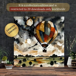 Dreamscape Voyage | Limited Edition | Wall Art | Art Painting | Colorful | Digital Gift | Contemporary | Home Decor | Unique | Modern
