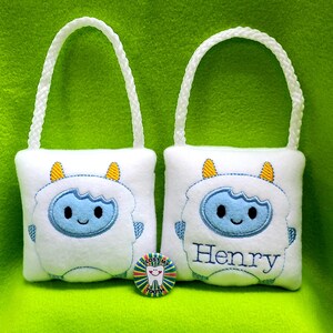 Personalized Tooth Fairy Pillow, Toothfairy Pillow for Boys and Girls, Tooth Fairy Pillow Gift, Tooth Fairy Pouch, Personalized Tooth Gift