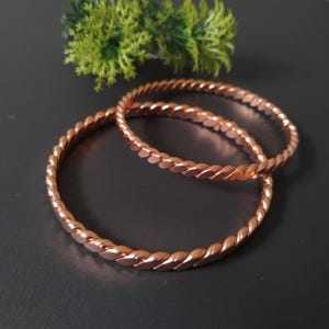 Handgjort Tensorarmband i ren koppar, Anpassad frekvens och storlek, Smycken i sakral geometri, Meditation Mindfulness-armband, Andlig gåva
