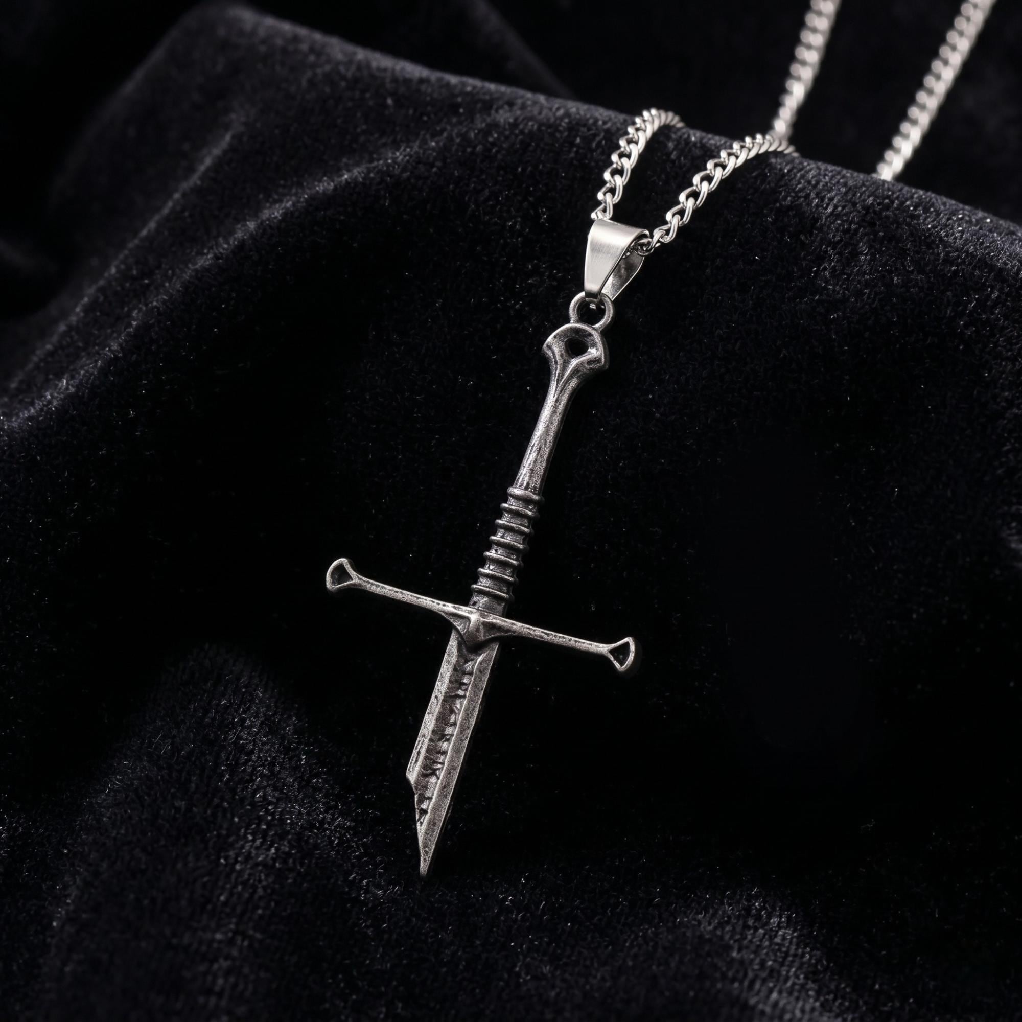 ナルシルの剣　ネックレス　SILVER925 Narsil sword - Etsy 日本
