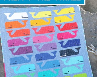 Preppy the Whale Elizabeth Hartman Quilt Pattern