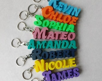 Personalized Name Keychain STL File | Personalized Gift | Digital Download