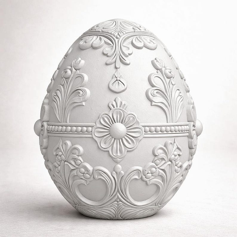 Easter STL Bundle - 12 Decorative Eggs + Egg Stand (STL & 3MF) - Perfect Easter Gifts - Digital Download image 5