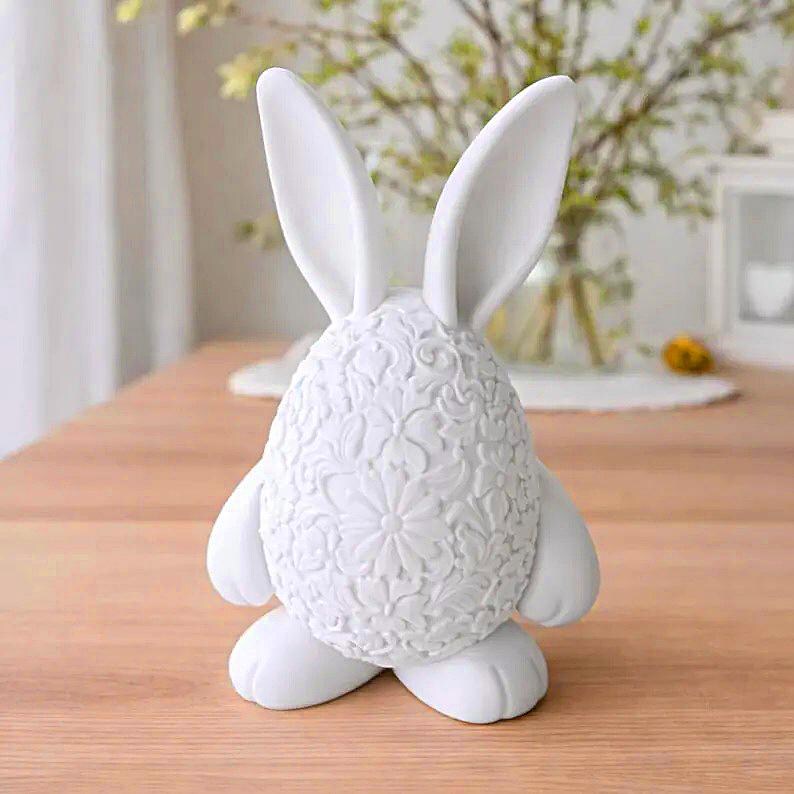 Bunny STL – Easter STL 3MF Files - Digital Download image 3