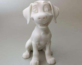 Pointer Hund 3D Druck Modell STL Datei