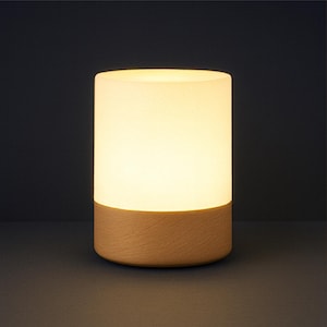 LED Touch Bedside Night Light – Dimmable   Rechargeable Desk Lamp for Bedroom, Reading, Holiday Decor & Table Lighting